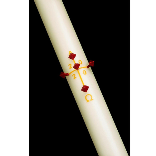 Plain Paschal Candle in 18 sizes