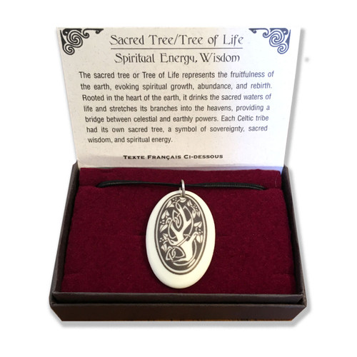 Card and Celtic Pendant