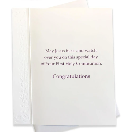 Inside First Communion for Daughter