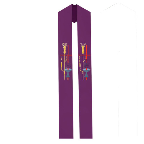 No. 60 Overlay or Deacon Stole Purple