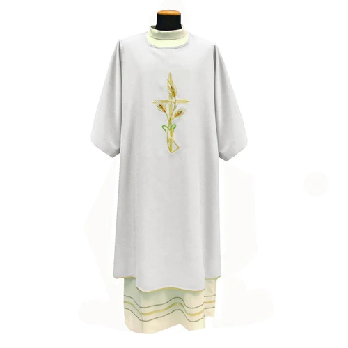 809 Dalmatic in Primavera White