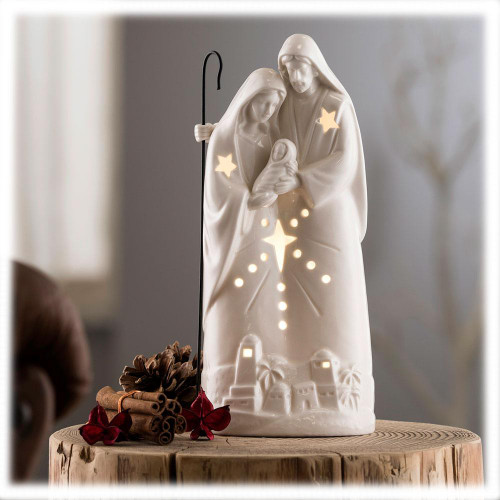 Belleek Nativty Votive