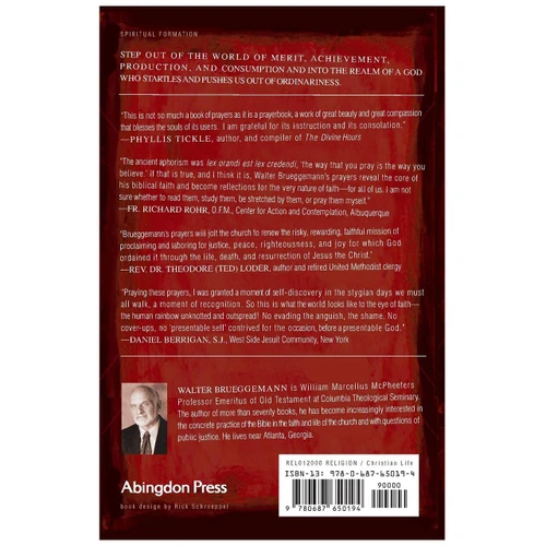 Prayers for a Priviliged People Back Cover