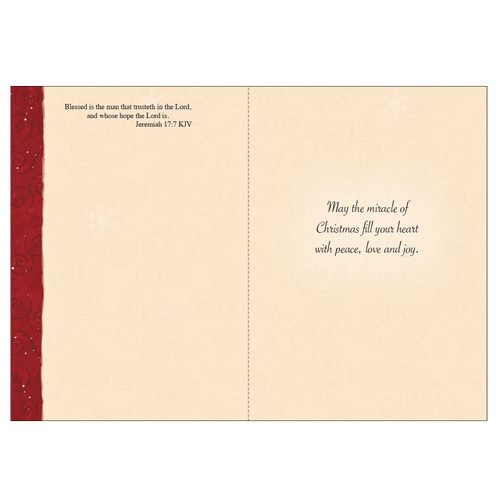 Inside of Boxed Peace Candle Cards Inside of Boxed Peace Candle Cards