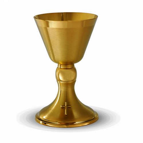 A-160G Brushed Satin Chalice w/Paten