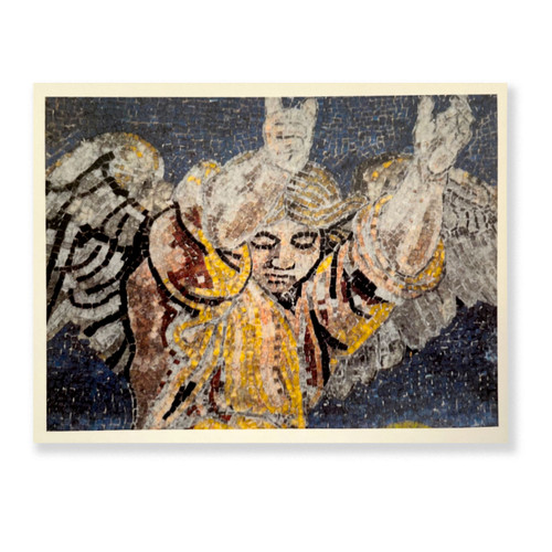 Detail of the Mosaic of Archangel Raphael Notecard Set