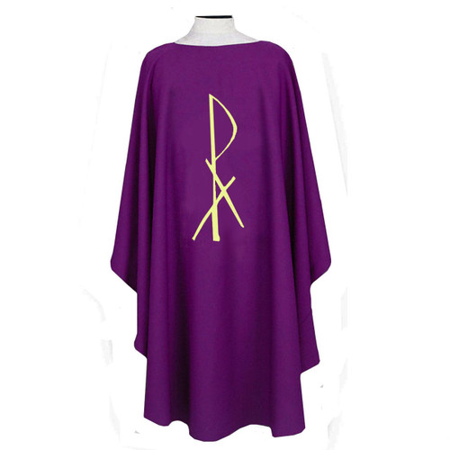 852A Purple Chasuble from Beau Veste