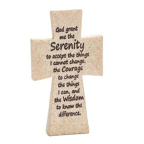 Serenity Prayer Cross