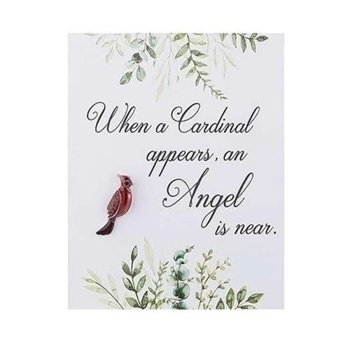 Memorial Red Cardinal Pin
