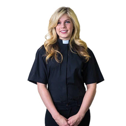 5400 Short Sleeve Women's Clergy Blouse