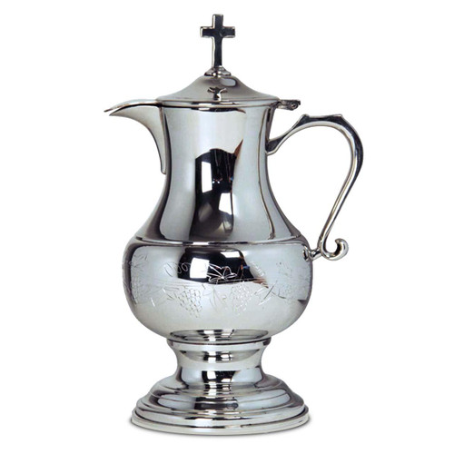 K367 Silver-Plate Flagon 48oz