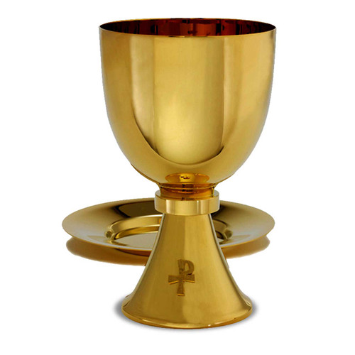 A-3199G Chalice and Well Paten