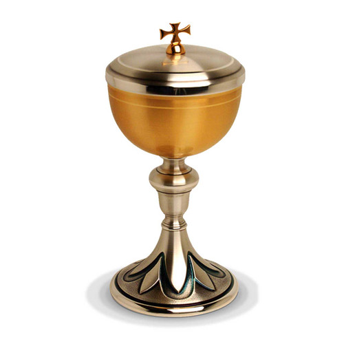K926 Gold Plate and Silver Oxide Ciborium