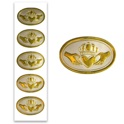 Pkg of 50 Claddagh Seals