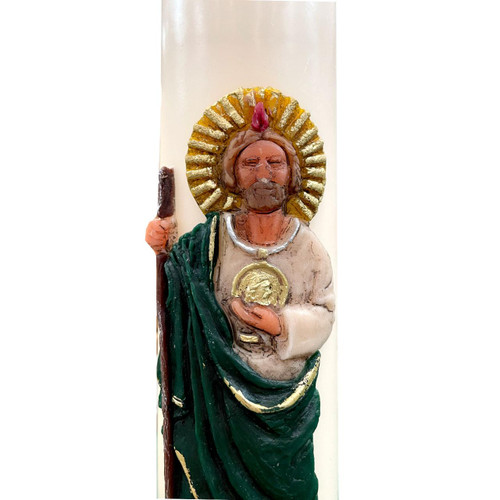 Detail Photo of the St. Jude Home Paschal Candle
