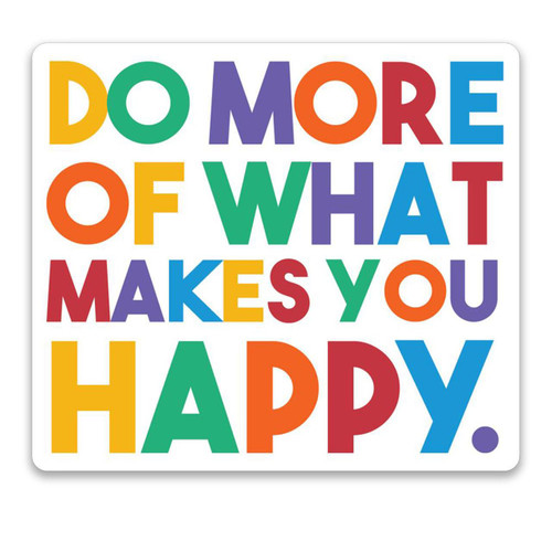 Vinyl Do More Happy Sticker