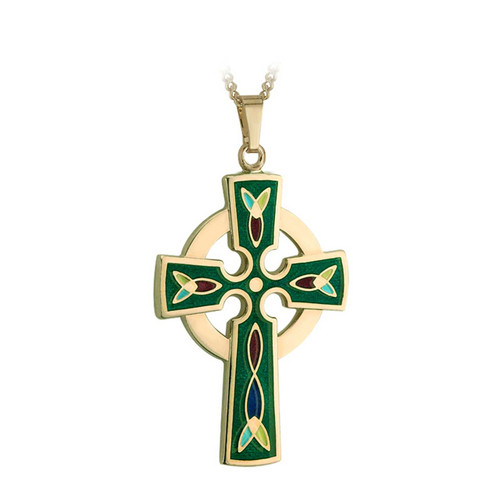Artful Celtic Cross Pendant