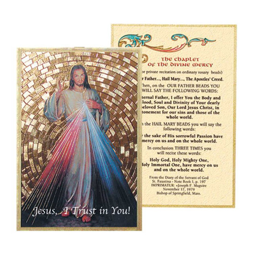 Divine Mercy Mosaic Plaque