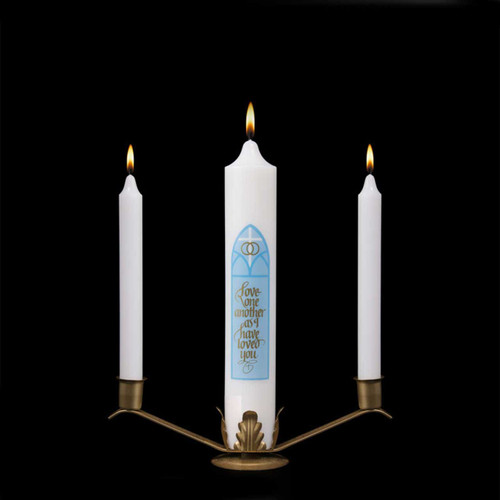 Abiding Love Unity Candle Set