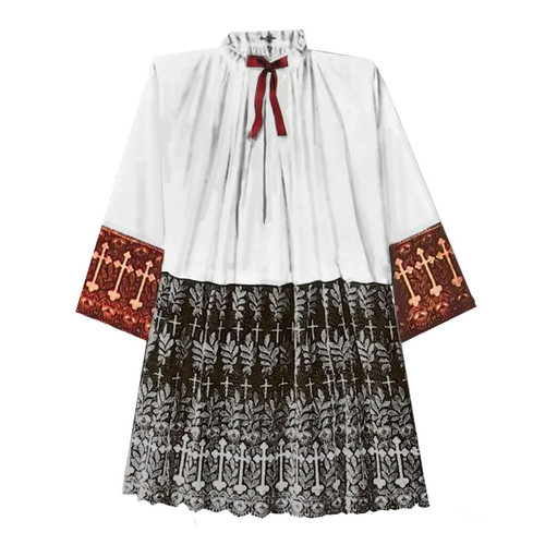 5700RA Rochet with Venice Lace