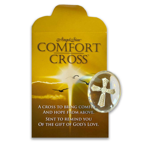 Comfort Cross Pocket Stone and envelope