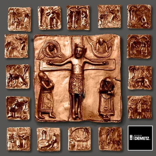 1351 Bronze Stations Set from Art Studio Demetz