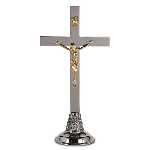 B3429 Altar Crucifix with Last Supper Theme
