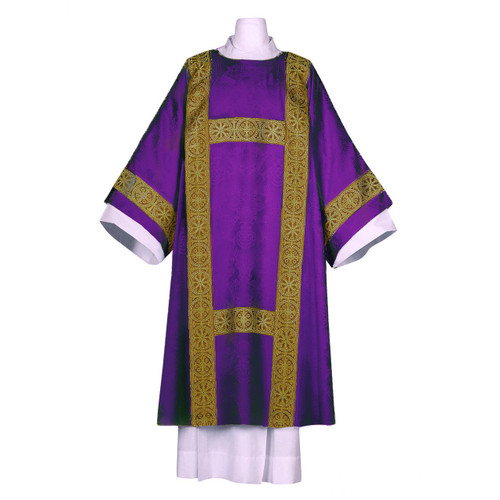 111-0914 Deerdamask Dalmatic Purple