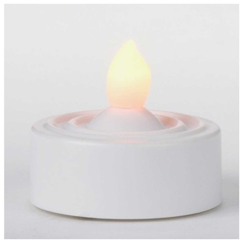 White Tealight Battery Operated