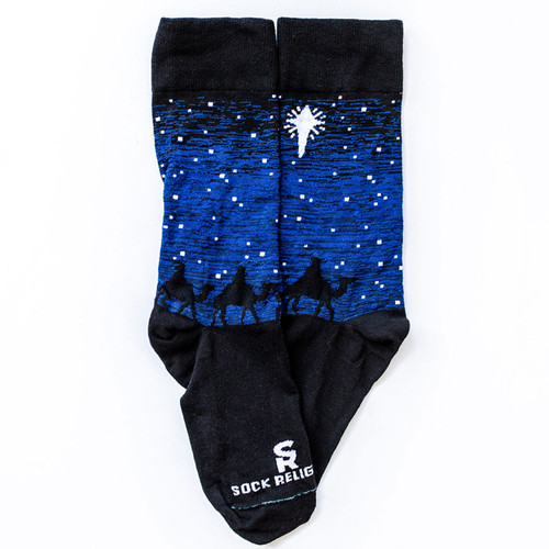 Three Wise Men Socks