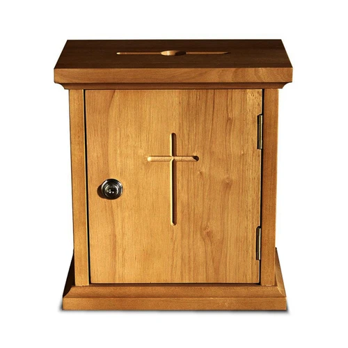 F1912 Collection Box in Maple Hardwood