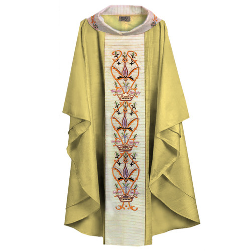 613 Silk Embroidered Chasuble from MDS Gold