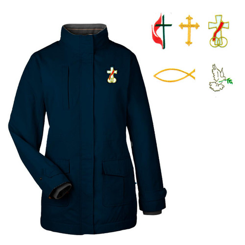 Ladies All Weather Jacket Navy