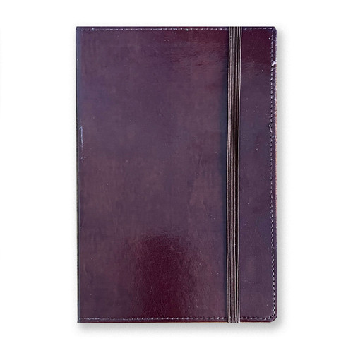 Burgundy Bonded Leather Journal