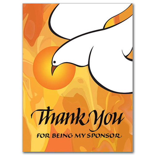 Thank You Sponsor Card