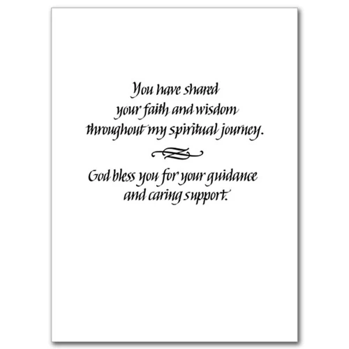 Inside the Thank You Sponsor Card