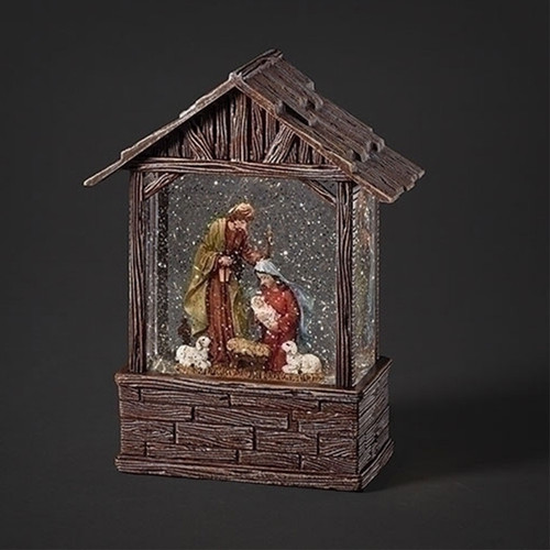 LED Holy Family Stable