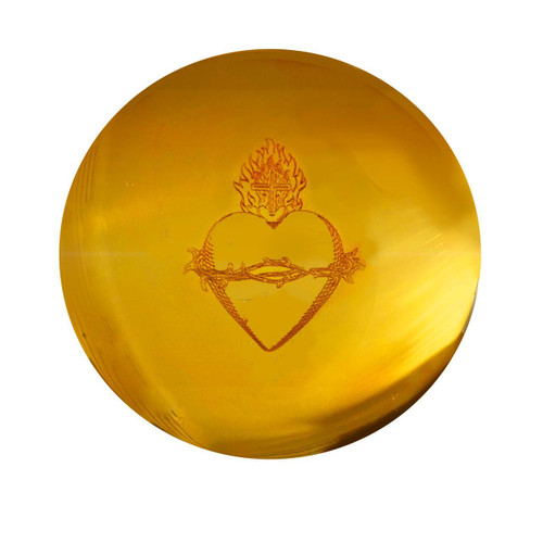 F1 Gold Plate Paten with Engraved Design