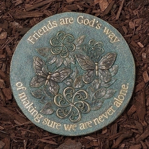 9" Friends Garden Steppingstone