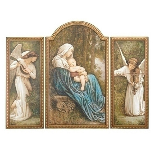 20 IN Madonna and Child Triptych