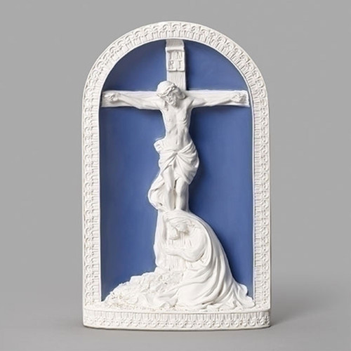 Della Robbia Mary Weeps Crucifix