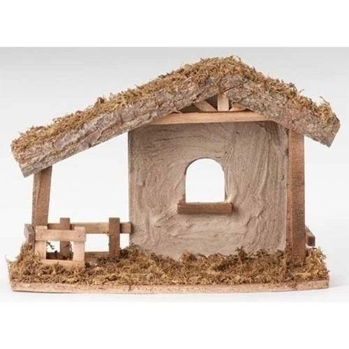 Fontanini Stucco Nativity Stable