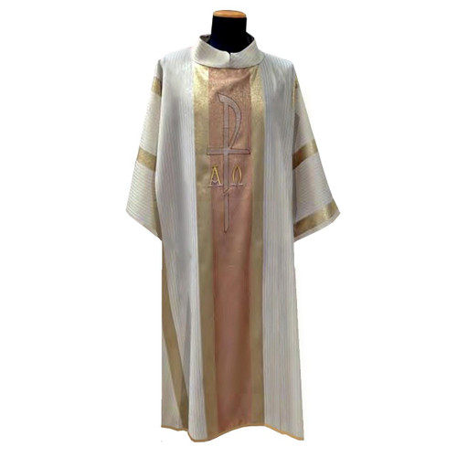 672 Dalmatic in Michelangelo White