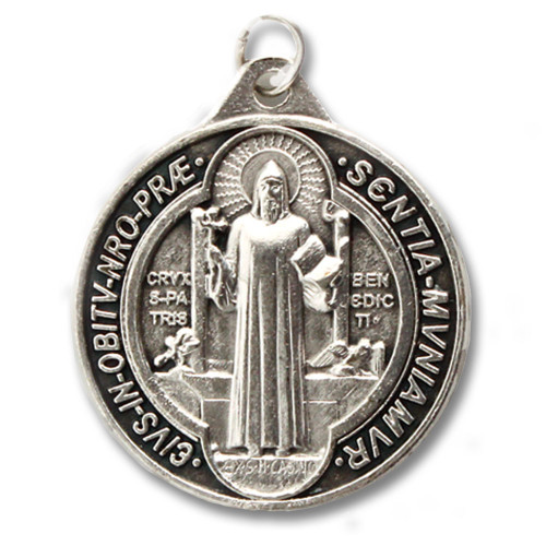 Large St. Benedict Ox Medal