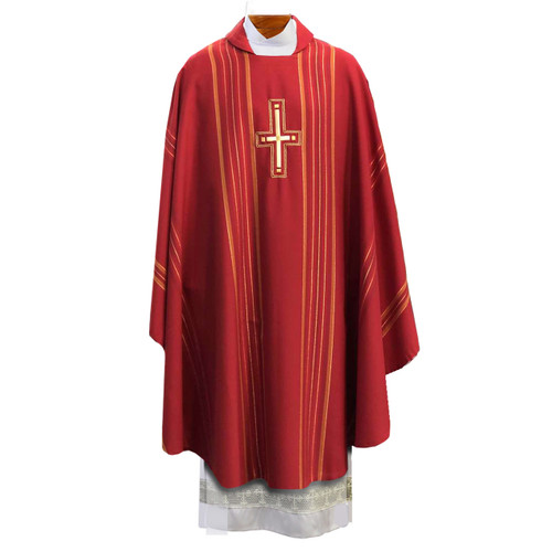 Lightweight 905 Chasuble in Red