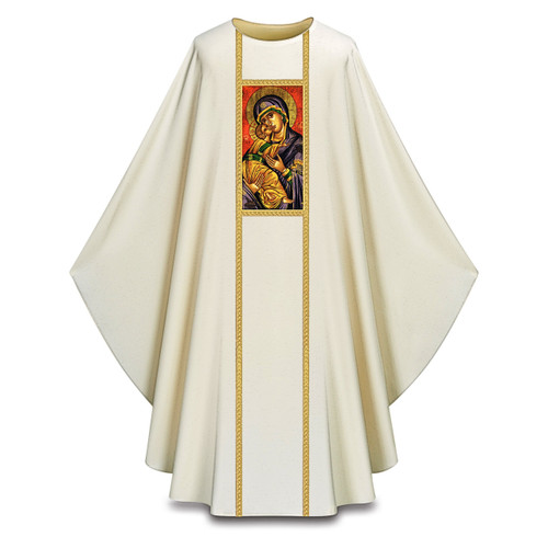 5379 Our Lady of Perpetual Help Chasuble in Pius