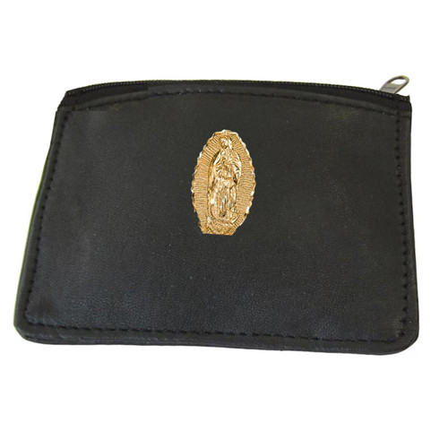 Our Lady of Guadalupe Rosary Case with Zipper