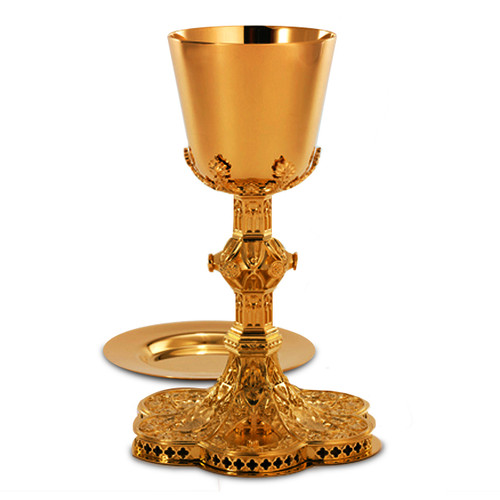 A-9782G Chalice 8oz with Well Paten