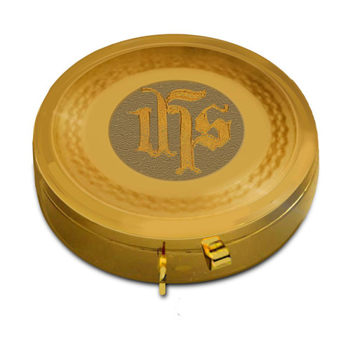 2215GX Pyx 14Kt Gold Plate 7 Host Capacity | St. Patrick's Guild