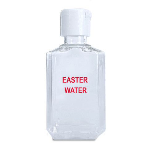 Easter Water Holy Water Bottle; Bulk quantity Pricing Available